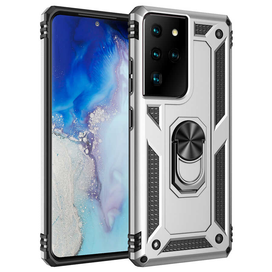 Galaxy S21 Ultra Kılıf Zore Vega Kapak