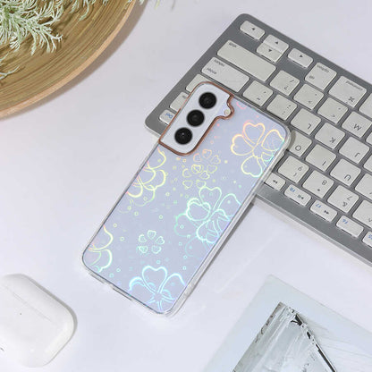 Galaxy S22 Kılıf Zore Sidney Desenli Sert Kapak