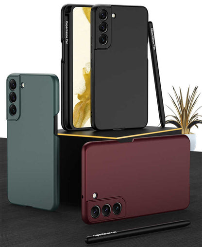 Galaxy S22 Plus Kılıf Zore Kalemli Kıpta Kapak