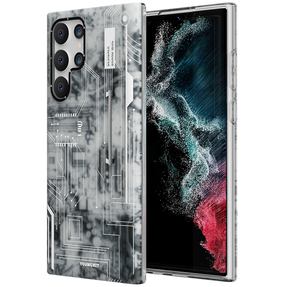Galaxy S22 Ultra Kılıf YoungKit Technology Serisi Kapak