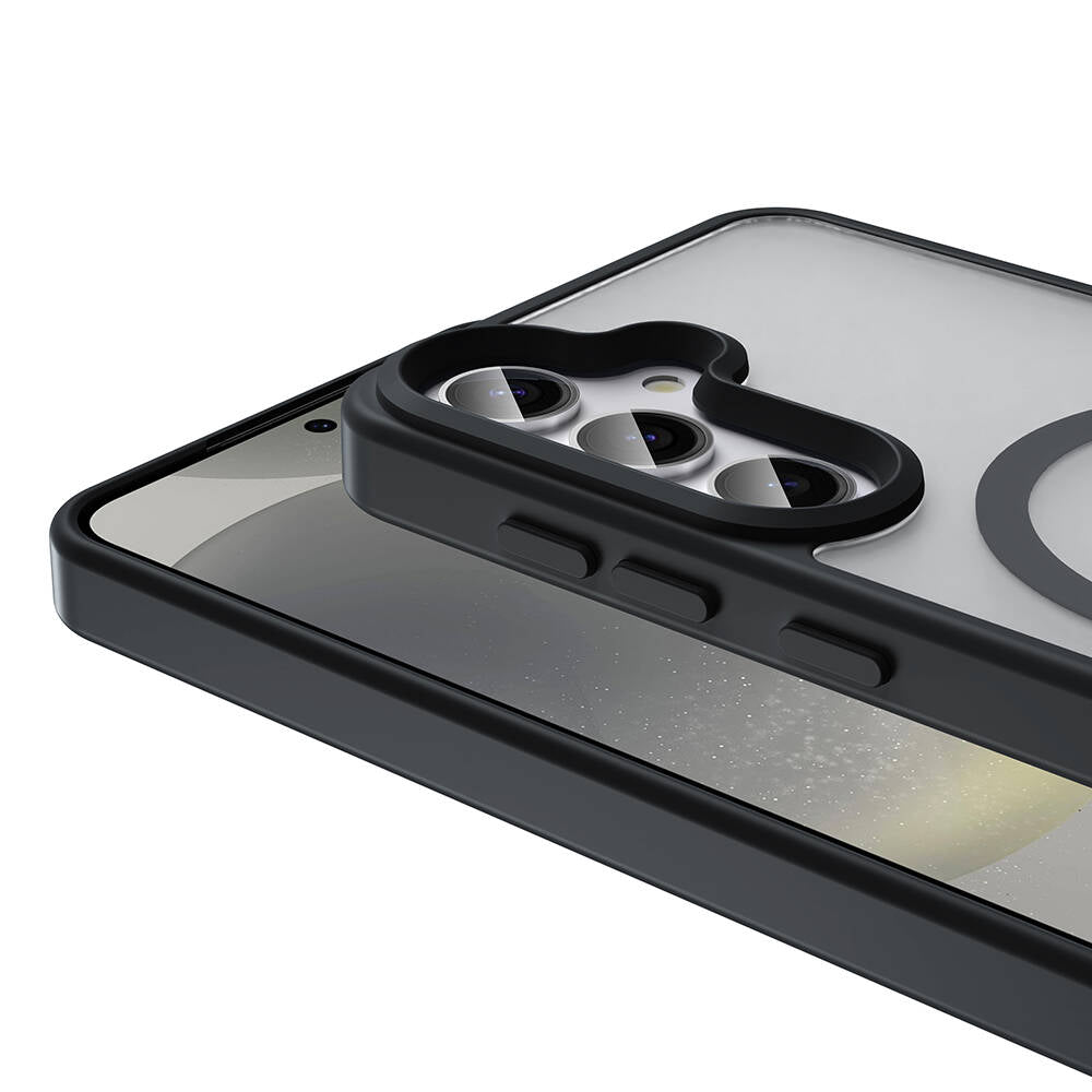 Galaxy S23 FE Kılıf M-safe Şarj Özellikli Mat Arka Yüzey Zore Sio Kapak