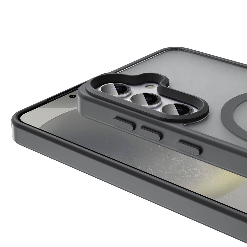 Galaxy S23 FE Kılıf M-safe Şarj Özellikli Mat Arka Yüzey Zore Sio Kapak