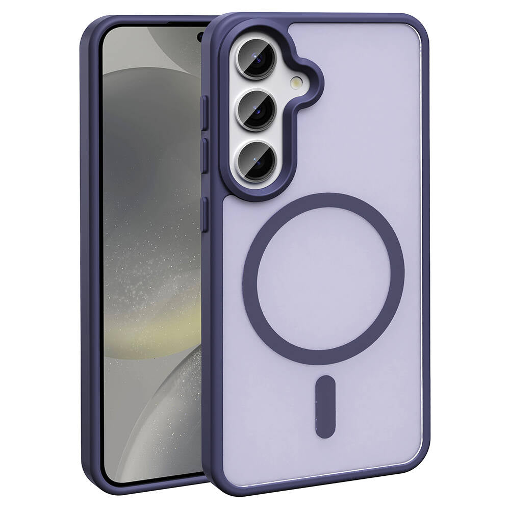 Galaxy S23 FE Kılıf M-safe Şarj Özellikli Mat Arka Yüzey Zore Sio Kapak