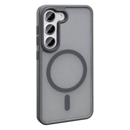 Galaxy S23 Kılıf M-safe Şarj Özellikli Mat Arka Yüzey Zore Sio Kapak