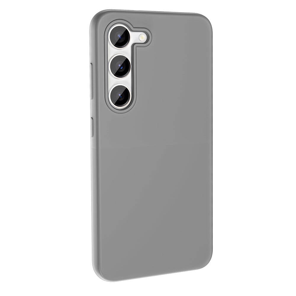 Galaxy S23 Kılıf M-safe Şarj Özellikli Sıvı Teknolojili Silinebilir Sert Zore Kivi Kapak