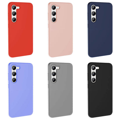 Galaxy S23 Kılıf M-safe Şarj Özellikli Sıvı Teknolojili Silinebilir Sert Zore Kivi Kapak