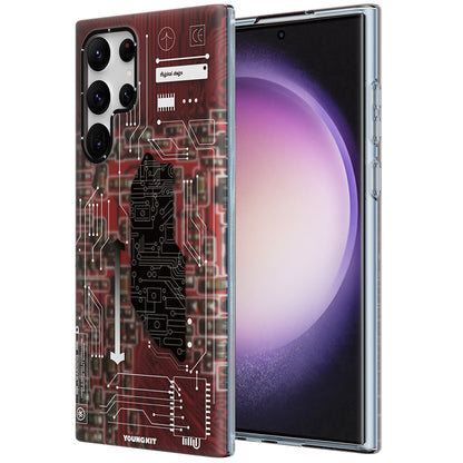 Galaxy S23 Ultra Kılıf YoungKit Technology Serisi Kapak