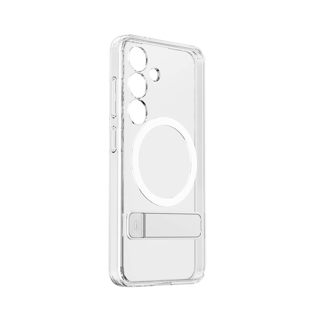 Galaxy S24 Kılıf M-safe Şarj Özellikli Kamera Korumalı Standlı Wiwu KCC-025 Aurora Serisi Kapak