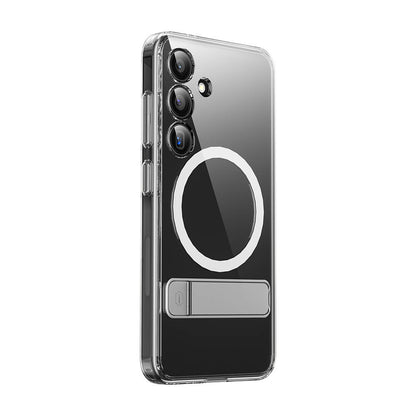 Galaxy S24 Kılıf M-safe Şarj Özellikli Kamera Korumalı Standlı Wiwu KCC-025 Aurora Serisi Kapak