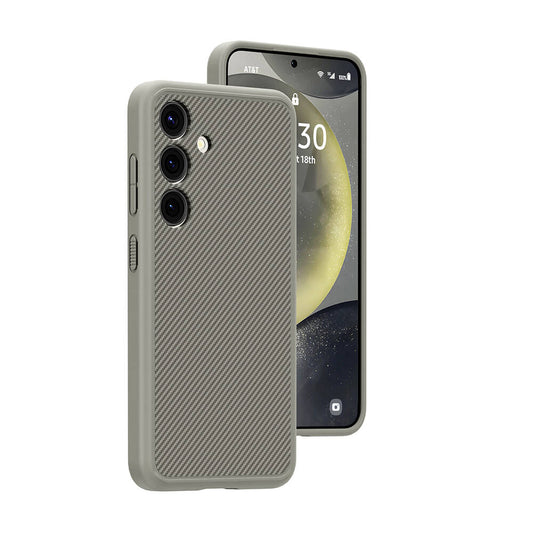 Galaxy S24 Kılıf M-safe Şarj Özellikli Karbon Fiber Görünümlü Zore T-Karbon Kapak