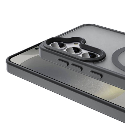 Galaxy S24 Kılıf M-safe Şarj Özellikli Mat Arka Yüzey Zore Sio Kapak