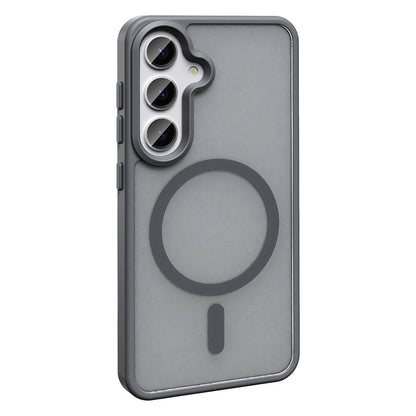 Galaxy S24 Kılıf M-safe Şarj Özellikli Mat Arka Yüzey Zore Sio Kapak