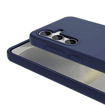 Galaxy S24 Kılıf M-safe Şarj Özellikli Sıvı Teknolojili Silinebilir Sert Zore Kivi Kapak