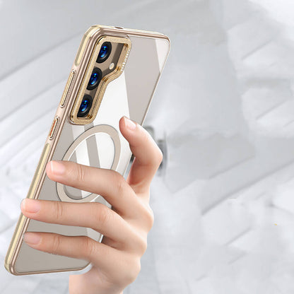 Galaxy S24 Kılıf M-safe Şarj Özellikli Wlons Standlı Efsane Kapak