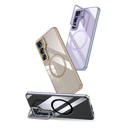 Galaxy S24 Kılıf M-safe Şarj Özellikli Wlons Standlı Efsane Kapak