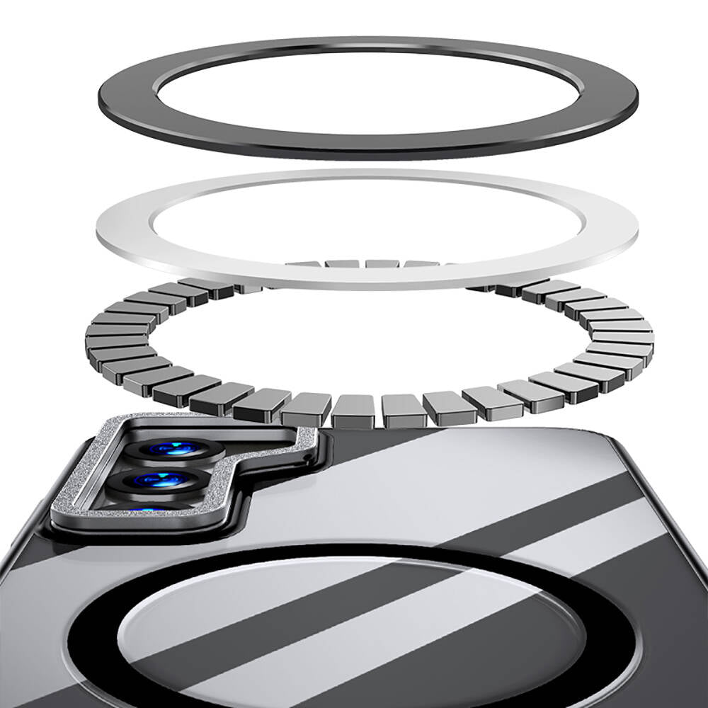 Galaxy S24 Kılıf M-safe Şarj Özellikli Wlons Standlı Efsane Kapak