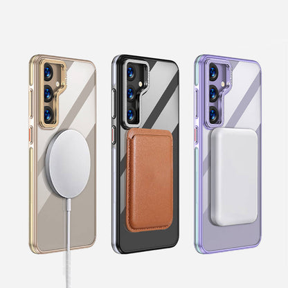 Galaxy S24 Kılıf M-safe Şarj Özellikli Wlons Standlı Efsane Kapak