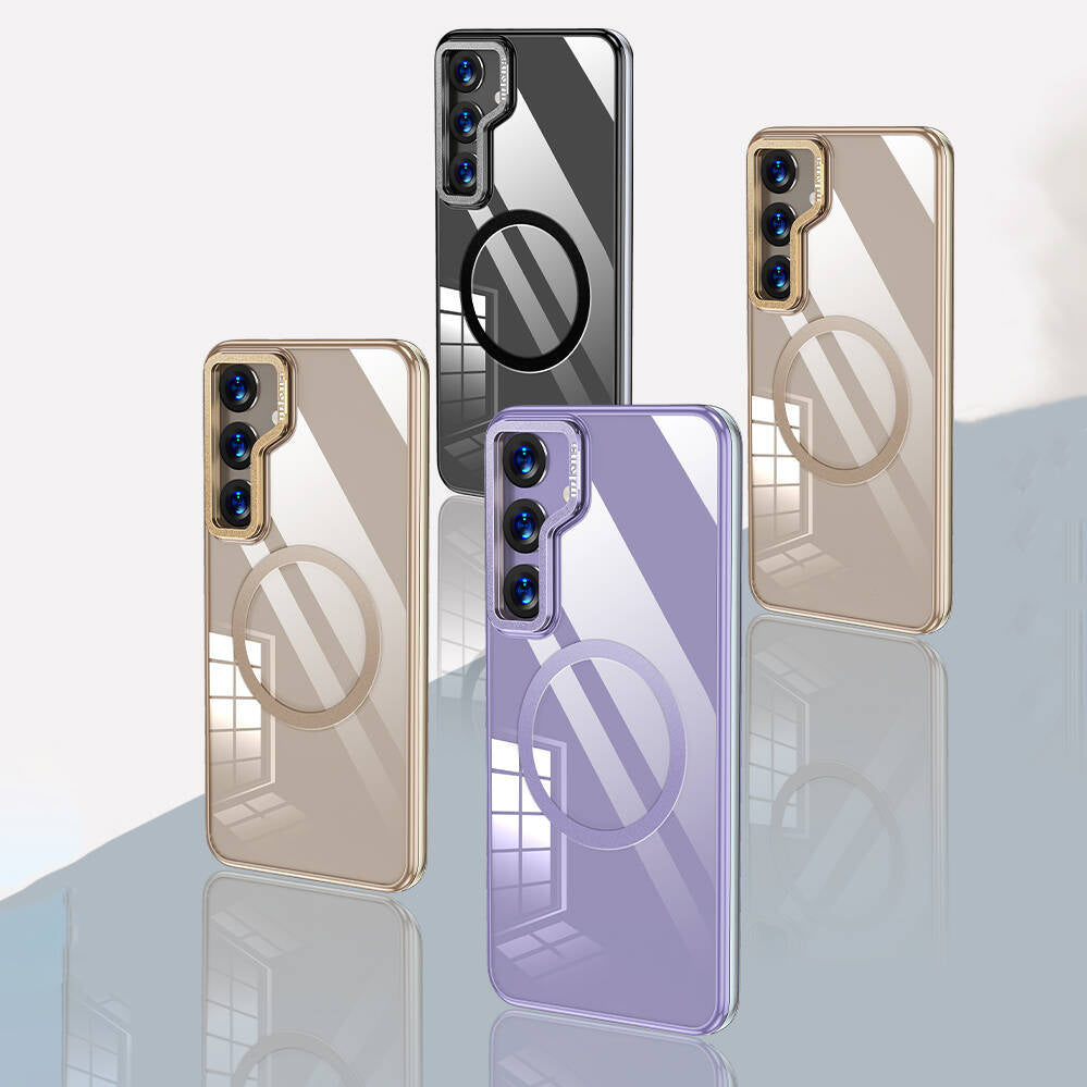 Galaxy S24 Kılıf M-safe Şarj Özellikli Wlons Standlı Efsane Kapak