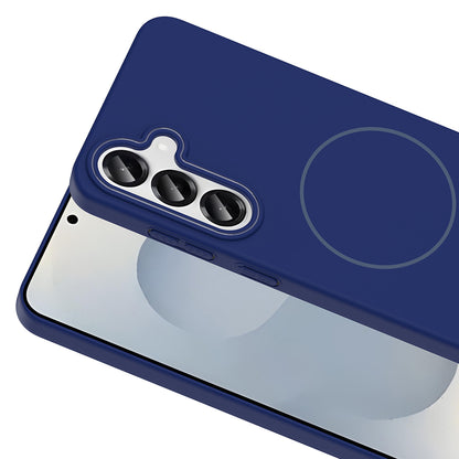 Galaxy S24 Kılıf M-safe Şarj Özellikli Zore Ruby Sert Kapak