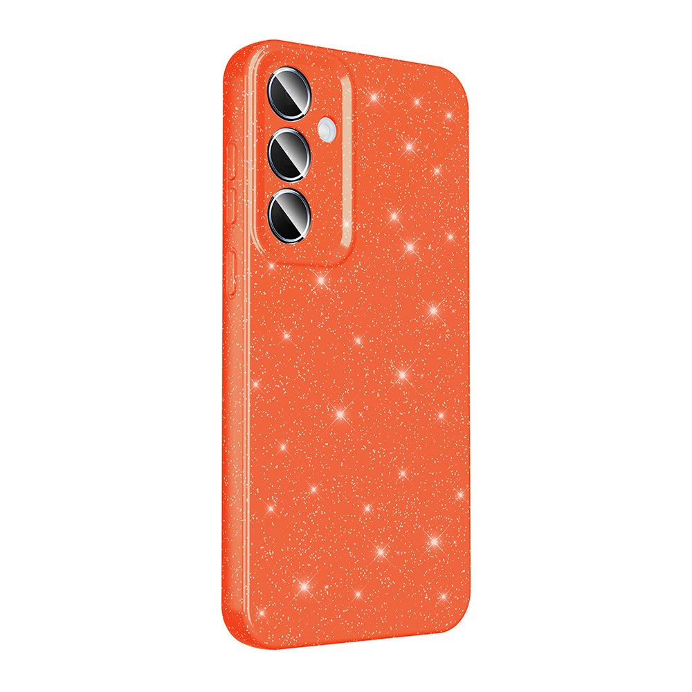 Galaxy S24 Plus Kılıf Kamera Korumalı Simli Lüks Zore Koton Kapak