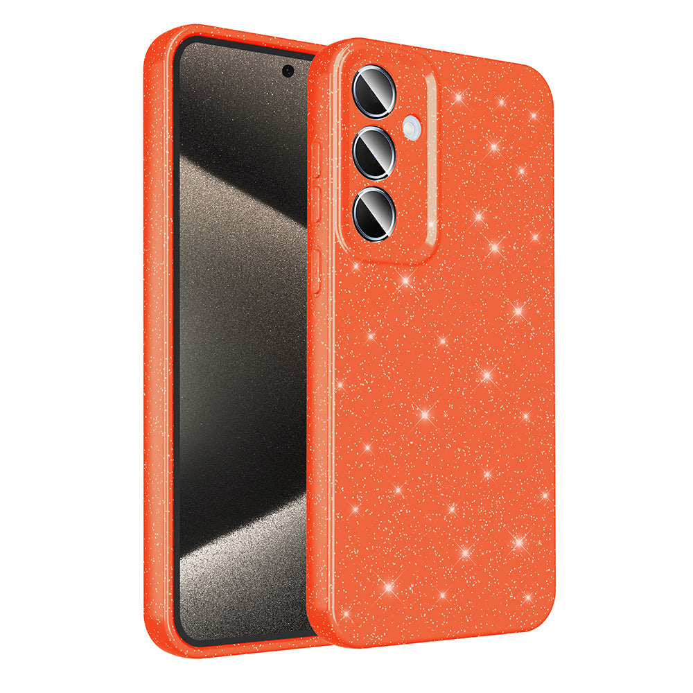 Galaxy S24 Plus Kılıf Kamera Korumalı Simli Lüks Zore Koton Kapak