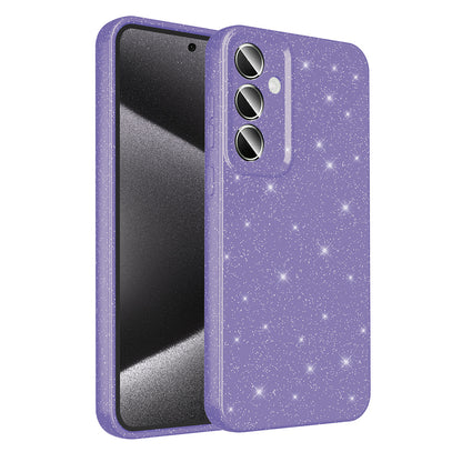 Galaxy S24 Plus Kılıf Kamera Korumalı Simli Lüks Zore Koton Kapak