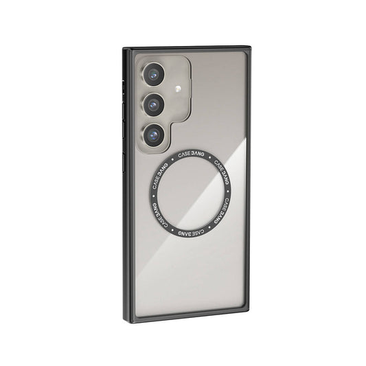 Galaxy S24 Plus Kılıf M-safe Şarj Özellikli Casebang Body Frame Kapak