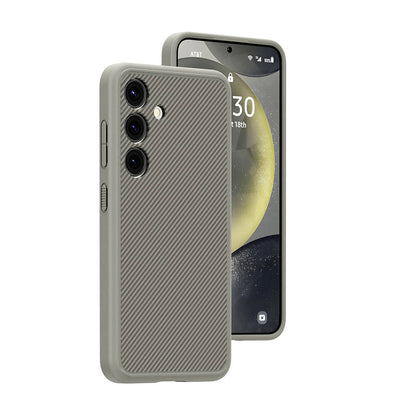 Galaxy S24 Plus Kılıf M-safe Şarj Özellikli Karbon Fiber Görünümlü Zore T-Karbon Kapak