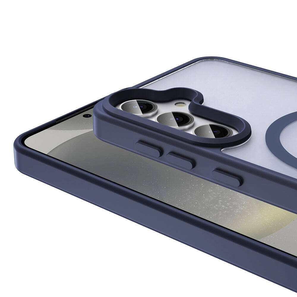 Galaxy S24 Plus Kılıf M-safe Şarj Özellikli Mat Arka Yüzey Zore Sio Kapak