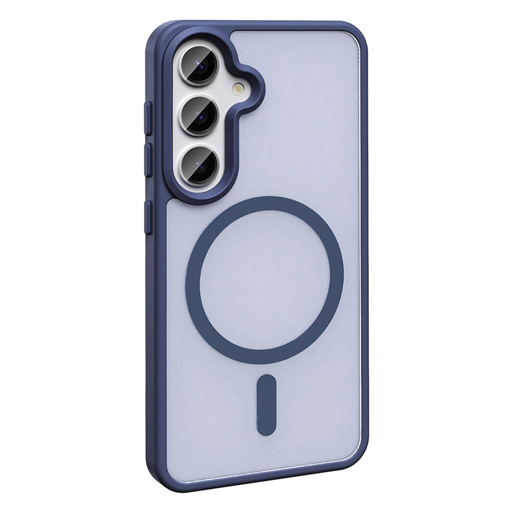 Galaxy S24 Plus Kılıf M-safe Şarj Özellikli Mat Arka Yüzey Zore Sio Kapak