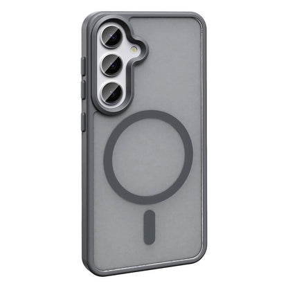 Galaxy S24 Plus Kılıf M-safe Şarj Özellikli Mat Arka Yüzey Zore Sio Kapak