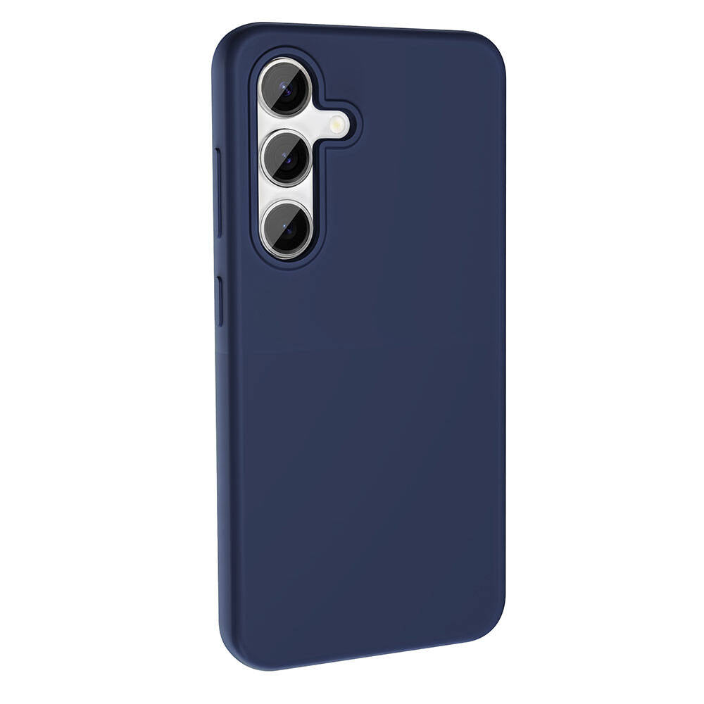 Galaxy S24 Plus Kılıf M-safe Şarj Özellikli Sıvı Teknolojili Silinebilir Sert Zore Kivi Kapak