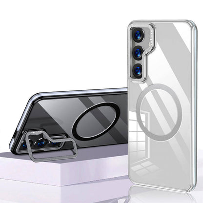 Galaxy S24 Plus Kılıf M-safe Şarj Özellikli Wlons Standlı Efsane Kapak