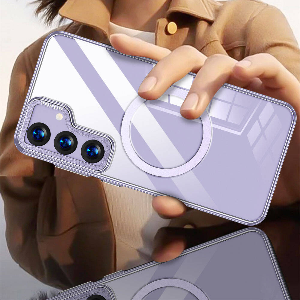 Galaxy S24 Plus Kılıf M-safe Şarj Özellikli Wlons Standlı Efsane Kapak