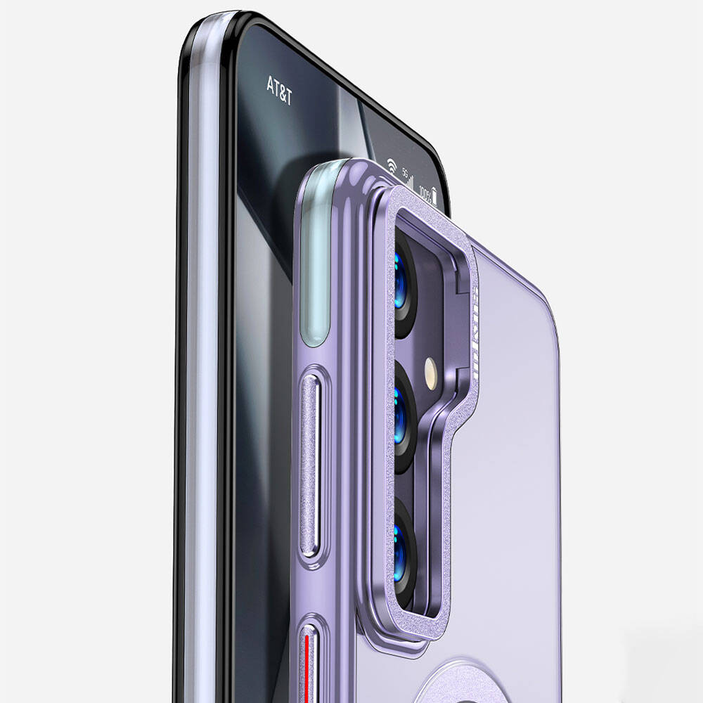 Galaxy S24 Plus Kılıf M-safe Şarj Özellikli Wlons Standlı Efsane Kapak