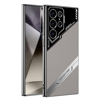 Galaxy S24 Ultra Kılıf Kamera Korumalı Suni Deri Tasarım Zore Yeni Seri Procase Kapak