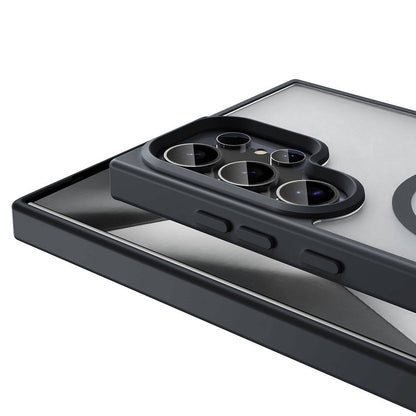 Galaxy S24 Ultra Kılıf M-safe Şarj Özellikli Mat Arka Yüzey Zore Sio Kapak