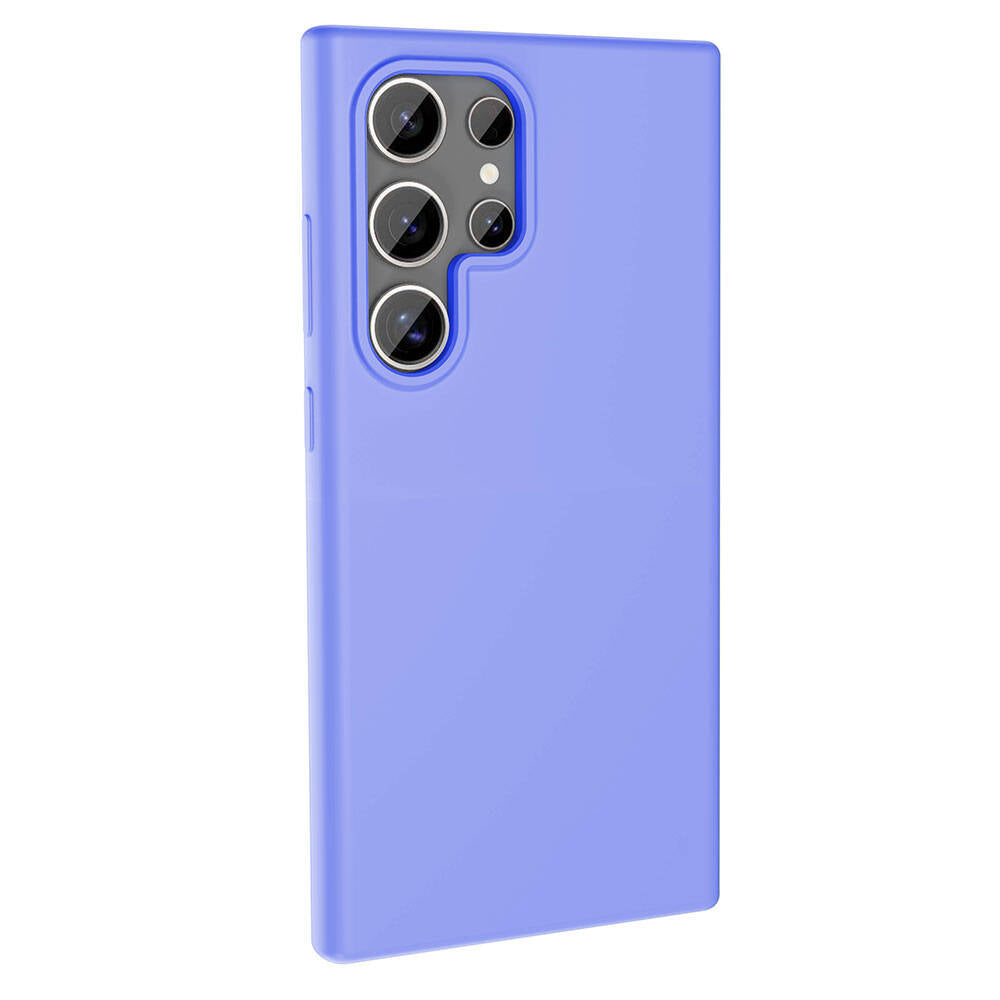 Galaxy S24 Ultra Kılıf M-safe Şarj Özellikli Sıvı Teknolojili Silinebilir Sert Zore Kivi Kapak