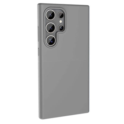 Galaxy S24 Ultra Kılıf M-safe Şarj Özellikli Sıvı Teknolojili Silinebilir Sert Zore Kivi Kapak