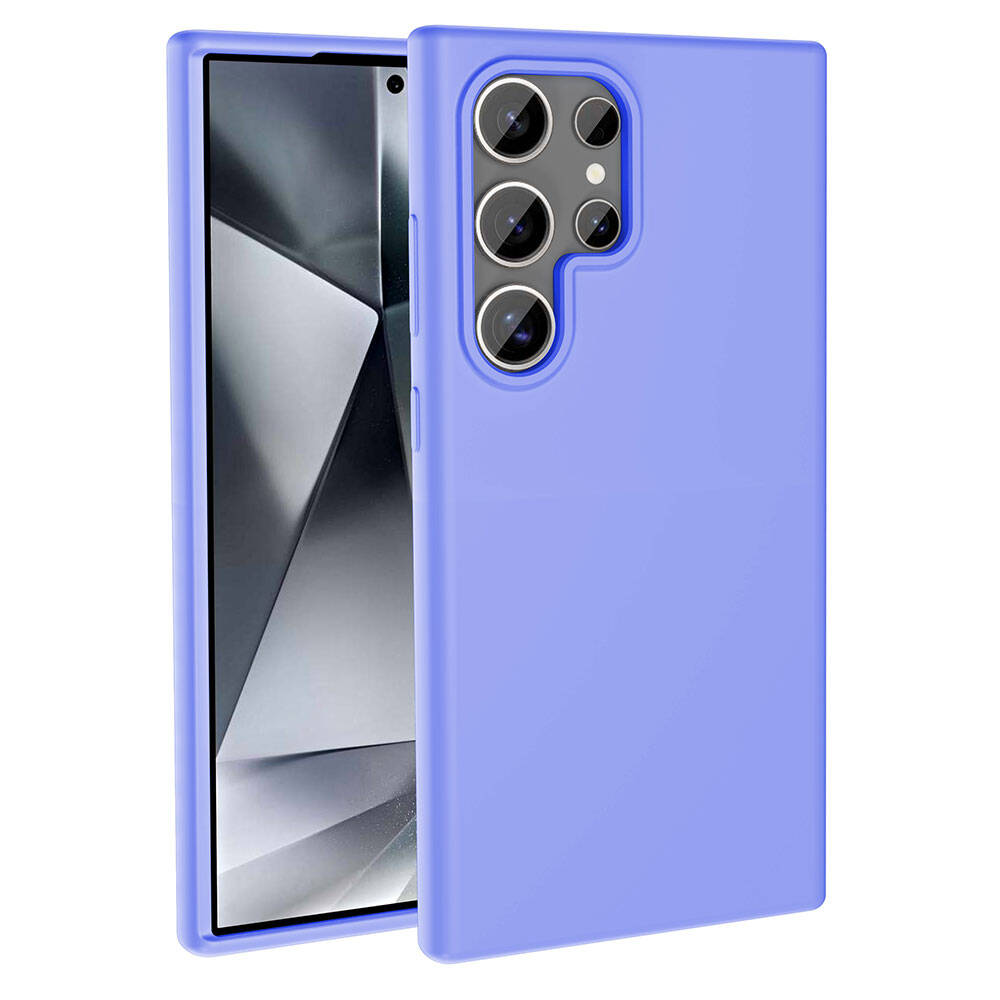 Galaxy S24 Ultra Kılıf M-safe Şarj Özellikli Sıvı Teknolojili Silinebilir Sert Zore Kivi Kapak