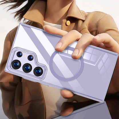 Galaxy S24 Ultra Kılıf M-safe Şarj Özellikli Wlons Standlı Efsane Kapak