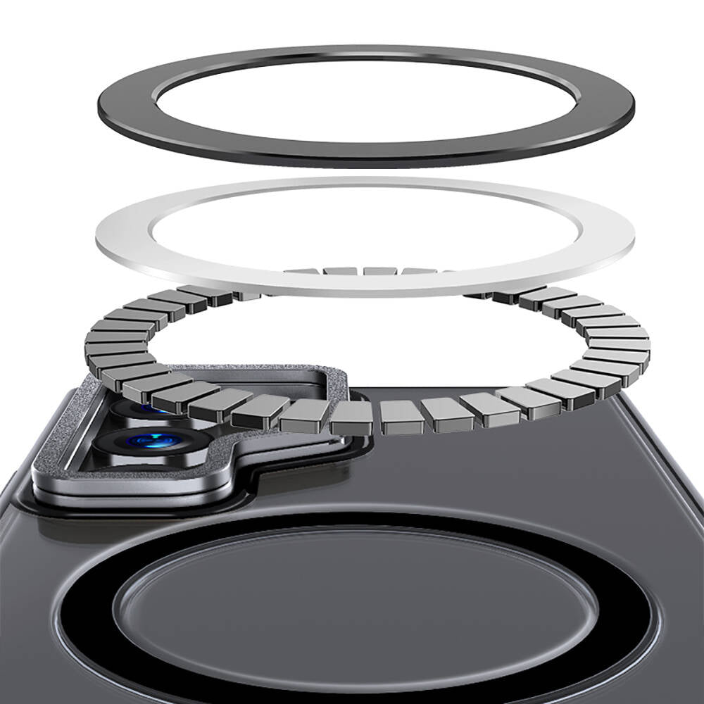 Galaxy S24 Ultra Kılıf M-safe Şarj Özellikli Wlons Standlı Efsane Kapak