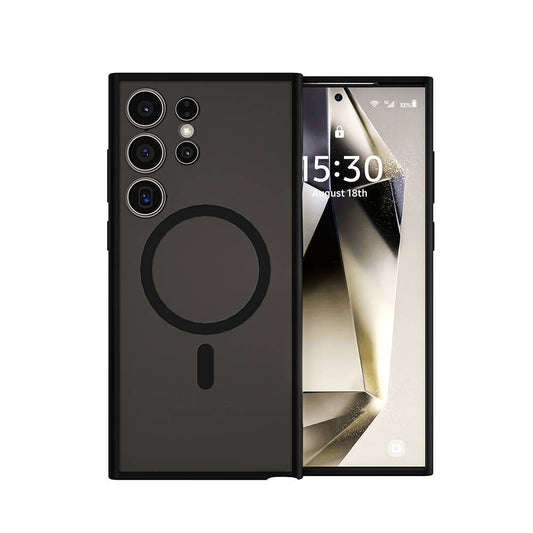 Galaxy S24 Ultra Kılıf Wiwu FGG-024 M-safe Şarj Özellikli Lekelere Dayanıklı Kapak