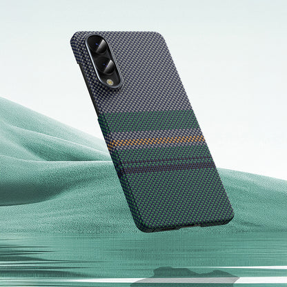 Galaxy S25 Edge Kılıf M-safe Şarj Özellikli Karbon Fiber Tasarımlı Benks Aurora ArmorAir Kevlar Kapak