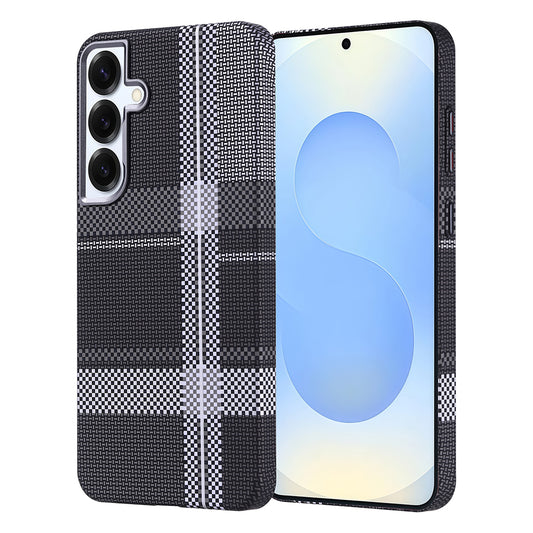 Galaxy S25 Plus Kılıf M-safe Şarj Özellikli Karbon Fiber Görünümlü Zore Nekst Kapak