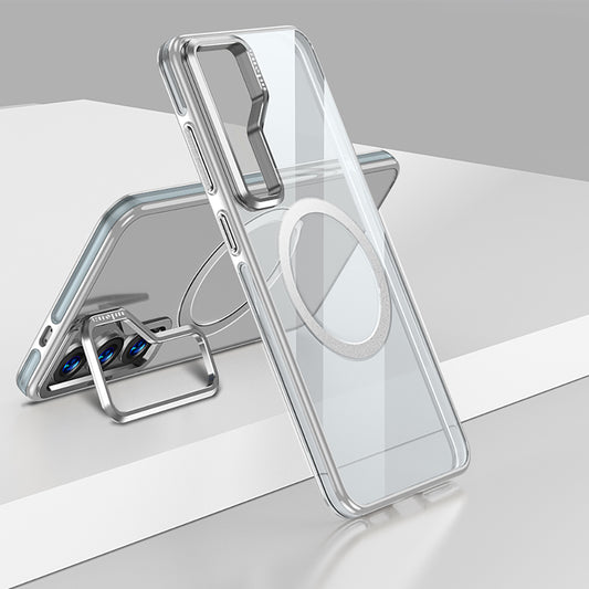 Galaxy S25 Plus Kılıf M-safe Şarj Özellikli Wlons Standlı Efsane Kapak