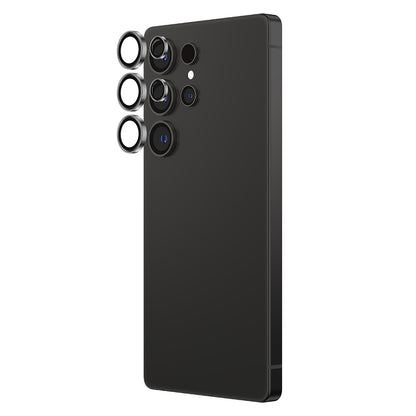 Galaxy S25 Ultra Amazingthing Titan Safir Kamera Lens Koruyucu + Kolay Uygulama Aparatlı