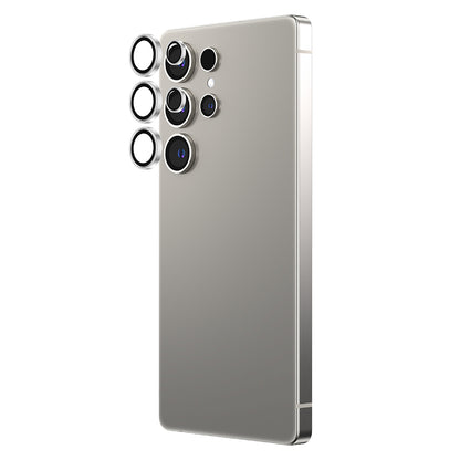 Galaxy S25 Ultra Amazingthing Titan Safir Kamera Lens Koruyucu + Kolay Uygulama Aparatlı