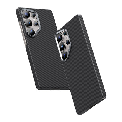 Galaxy S25 Ultra Kılıf Benks M-safe Şarj Özellikli Magnetik ArmorAir 600D Kevlar Fiber Kapak