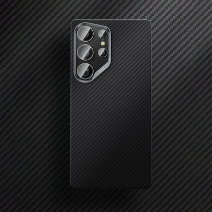 Galaxy S25 Ultra Kılıf Benks M-safe Şarj Özellikli Magnetik ArmorAir 600D Kevlar Fiber Kapak